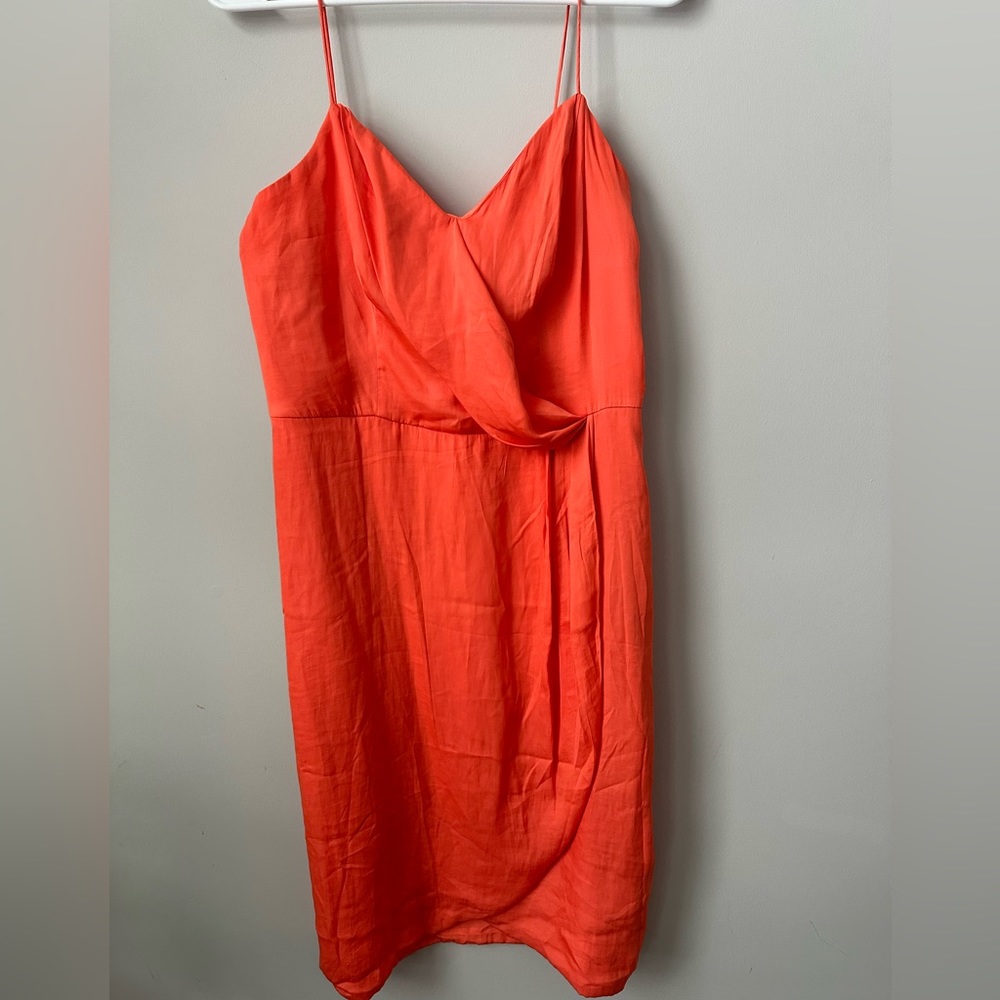 Banana Republic silky spaghetti strap dress, size 8